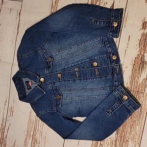 Children's Place Blue Girl's Jean Jacket